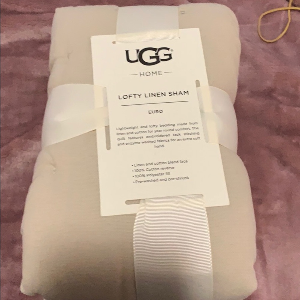 Ugg pillow case sham